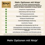 Ninja Luxe Premier ES601 3-in-1 Kaffeemaschine mit Mahlwerk – Bild 8