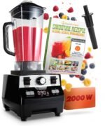 Nutrilovers NUTRI-BLENDER MAX Standmixer 2000W, 2L BPA-frei