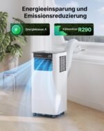 Temprium Mobile Klimaanlage 9000 BTU | App & Fernbedienung – Bild 9
