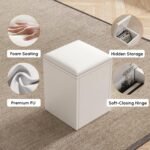 Homary Couchtisch Höhenverstellbar 3-in-1 – Weiß & Natur – Bild 8
