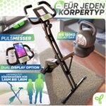 Tretmann Heimtrainer Klappbar Leise Ergometer bis 150 kg – Bild 6