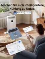 DREO AC318S 7500 BTU Mobile Klimaanlage 3-in-1 mit App-Steuerung – Bild 9