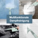 Newbealer 2-in-1 Dampfreiniger 1200W – Böden & Teppiche – Bild 5
