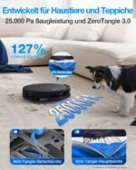 ECOVACS DEEBOT T50 PRO Omni Gen3 Saugroboter 25.000 Pa – Bild 2