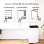 Bosch Cool 5100 Mobiles Klimagerät 3-in-1 | 3,4 kW | 46 m² – Bild 7