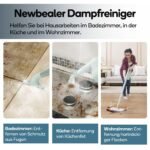 Newbealer 2-in-1 Dampfreiniger 1200W – Böden & Teppiche – Bild 9
