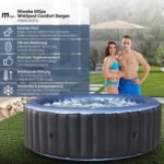 Miweba MSpa Bergen Whirlpool 4 Personen – 118 Düsen, 1077 L – Bild 2