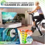 Tretmann Heimtrainer Klappbar Leise Ergometer bis 150 kg – Bild 3