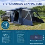 TIMBER RIDGE SUV Heckzelt 5 Personen Wasserdicht 3000 mm – Bild 4