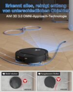 ECOVACS DEEBOT T50 PRO Omni Gen2 Saugroboter 21.000 Pa – Bild 4
