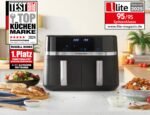Russell Hobbs SatisFry Heißluftfritteuse 9 L – 2 Fächer, leise – Bild 2