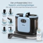 Olvy Teppichreiniger PRO 1650W – Nasssauger mit 100°C Dampf – Bild 4