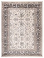 Mazovia Orientteppich 250×350 cm Beige Creme Grau – OEKO-TEX – Bild 2