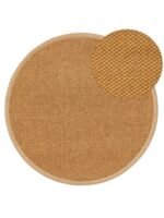benuta Sisalteppich Greta Rund 250x250 cm – Beige | 100% Sisal – Bild 3