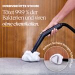 Dupray Neat Dampfreiniger 135 °C – 17-teiliges Zubehör – Bild 2