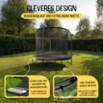 FRIEDO Outdoor Trampolin 305 cm – Sicherheitsnetz, EN71 – Bild 7